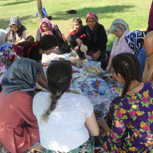 Kadınlar ile Eğlenceli Bir Piknik